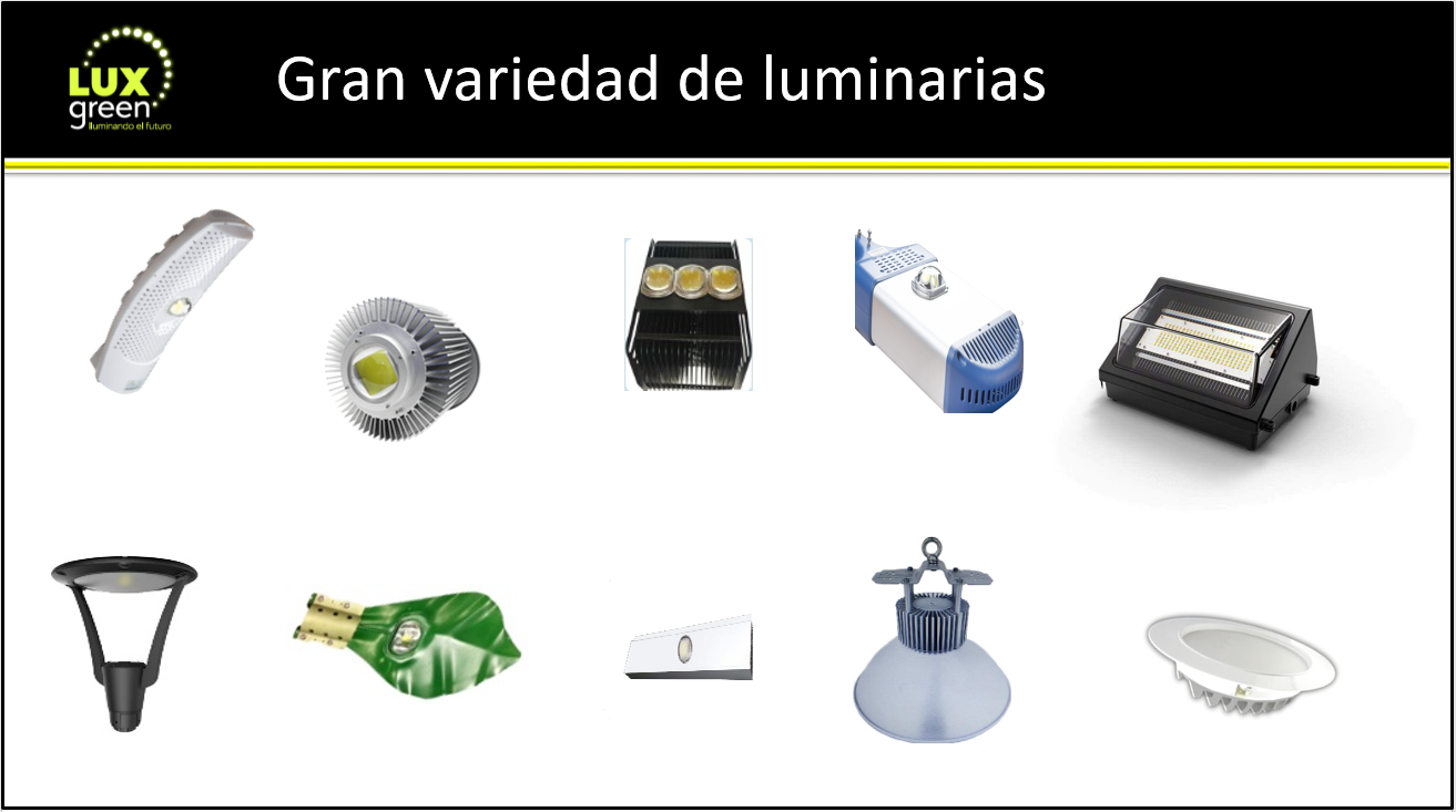 Comercialización de productos de iluminación